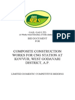 Composite Construction Works For CNG Station at Kovvur, West Godavari District, A.P