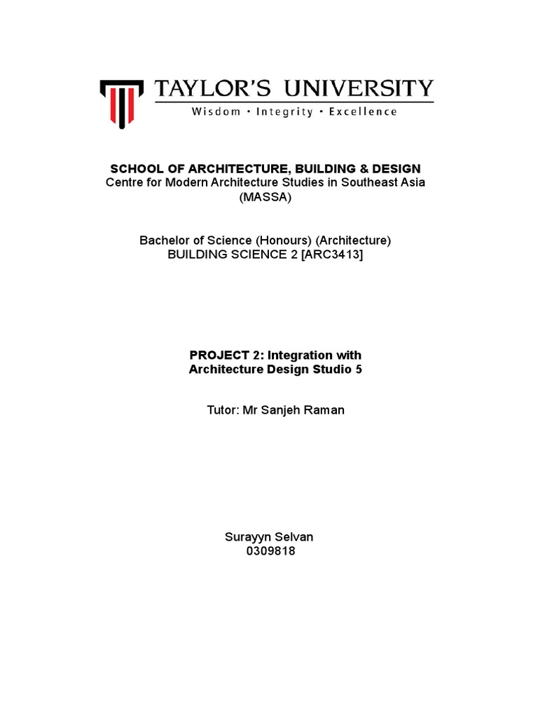 Project 2: Building Science Final Project | PDF | Lighting ...