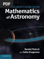 Download A Students Guide to the Mathematics of Astronomy Daniel Fleisch-2013CUP Charm-Quark by PatrickOliveira SN271640195 doc pdf