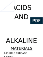 Acids and Aikalines