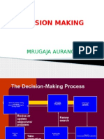 Decision Making: Mrugaja Aurangabadkar