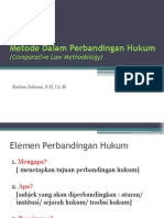 Metode Perbandingan Hukum