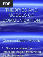 Theories and Models of Communication (Color)