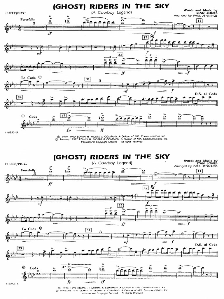Ghost Riders In The Sky