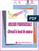 Riscurile psihosociale