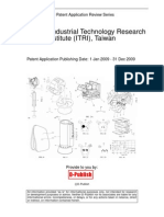 2009 US Patent Application Review Series - Industrial Technology Research Institute (ITRI), Taiwan