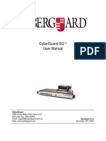 CyberGuard SG User Manual 3.1.2 20051220