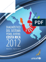 Costa Rica Diagnóstico Sistema Penal Juvenil 2012