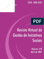 Revista Virtual de Gestão de Iniciativas Sociais - Edição Especial sobre Educação Infantil