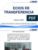 Precios de Transferencia Febrero 2015