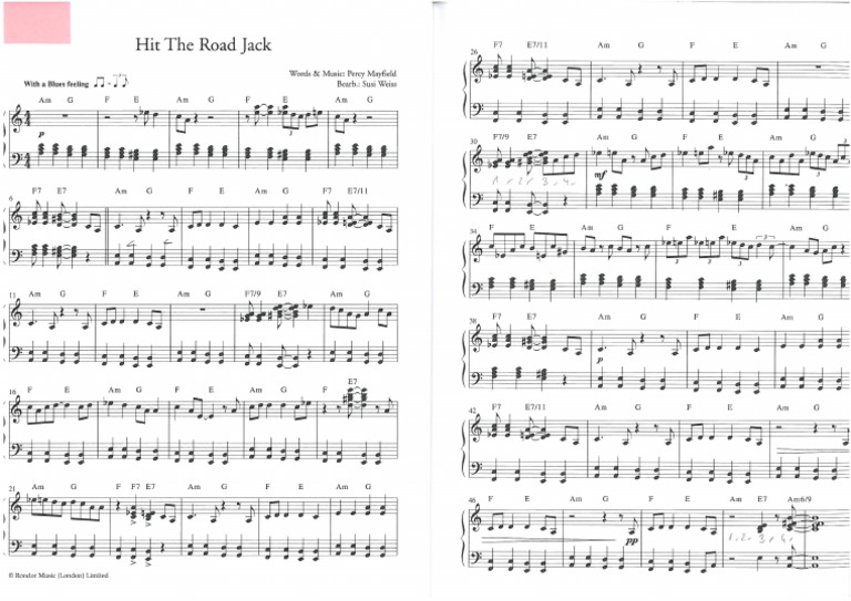 Hit The Road Jack Paroles En Français Hit the Road Jack