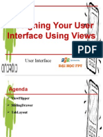 Designing Your User Interface Using Views