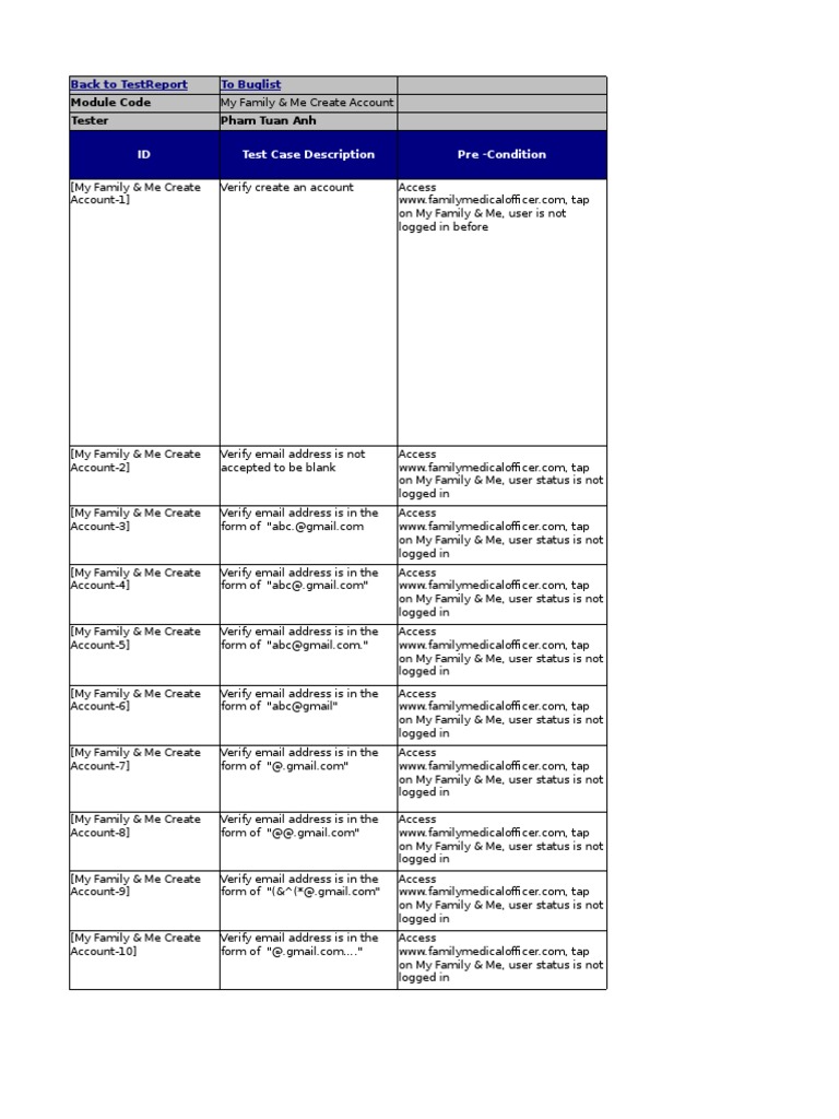 ID Test Case Description Pre - Condition: Module Code Tester Pham Tuan ...