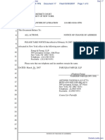 In Re: Elevator and Escalator Antitrust Litigation - Document No. 17