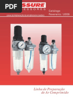 Catalogo Linha de Preparacao de Ar