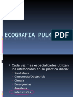 Ecografia - Pulmonar 2015