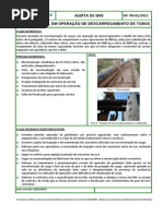 Acidente Fatal - Descarregamento de Tubos - 01127 [ E 1 ]