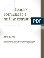 Departamentalização e Manualização