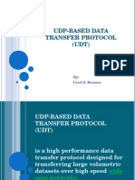 UDP-based Data Transfer Protocol (UDT)