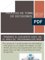 Proceso de Toma de Decisiones