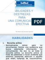 Habilidades de La Comunicación en Solucion de Conflictos Sociales