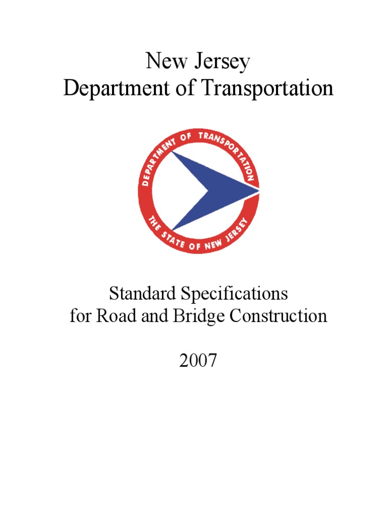 Standard Specifications For Road and Bridge Construction 2007 | PDF