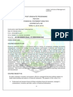 Course Outline FSA PGP Term IV 2015