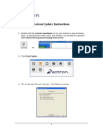 Actron Internet Update Instructions PDF