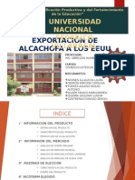 exportacion alcachofa