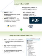 R dans Qgis