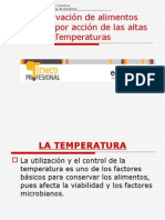 Temperatura Alta Metodo de Conservación