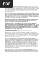 In the Beginning Potok