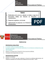 Problematica de Los Procesos Arbitrales - MTC