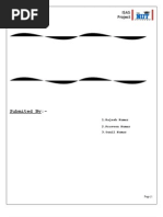 Download ISAS Project Report by manavjannat SN27171875 doc pdf