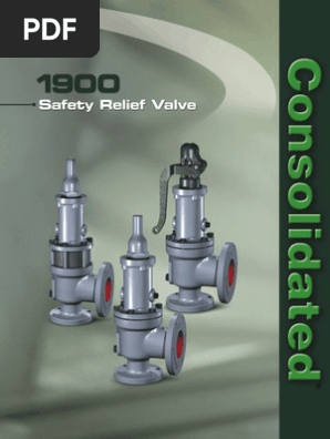 Consolidated Relief Valve Catalogue Valve Stainless Steel
