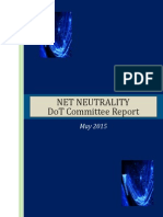 Net Neutrality Committee Report