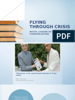 Flying Through Crisis