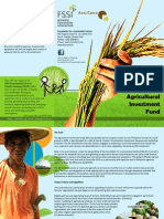 Agricultural Investment Fund