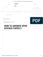 How to Answer UPSR Science Paper II - Soalan Ramalan UPSR PT3 SPM 2015