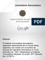 Implementación de Google Apps para Educación