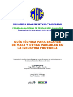 Guia Tecnica Variables Masa Indust Fruticola