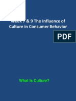 Week 7 9 the Influence of Culture in Consumer Behavior X