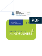 Folleto Master Mindfulness