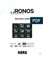 Korg KRONOS, KRONOS X, and KRONOS 2 Operation Guide E9copy