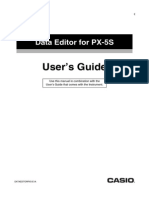 PX5 Data Editor Manual