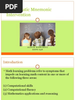 Math Mnemonics