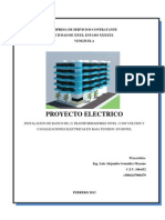 Memoria Descriptiva Electricidad