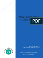 Marco Legal Gestion Municipal en Salud