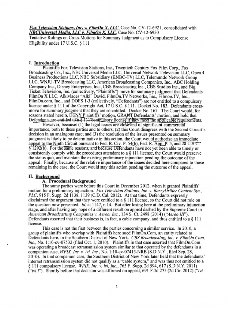 Filmon | PDF