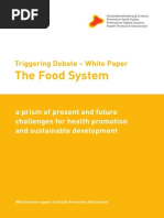 Triggering Debate – The Food System White Paper 